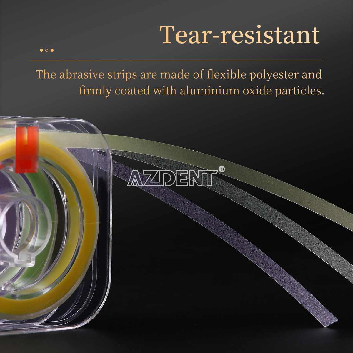 Dental Polishing Strips Composite Resin Polyester Sanding Finishing/Strip Holder