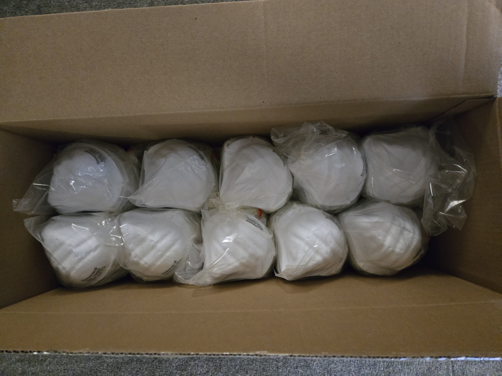 200 Masks Honeywell N95 DC300N95 Particulate Respirators Face Mask NIOSH