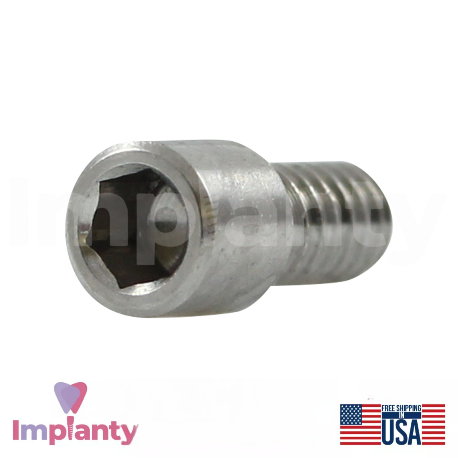 5x Dental Straight Multi Unit NP Conical Connection 2.25mm Plastic Sleeve Set