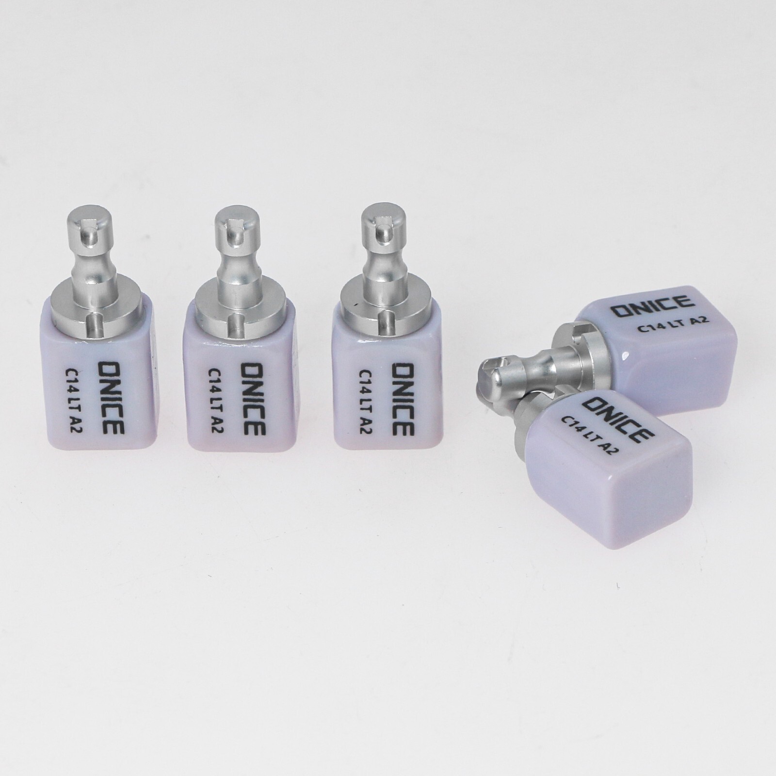 5pcs/Box C14 Dental LT-A2 Glass Ceramic Lithium Block Cerec Emax CAD CAM Blocks
