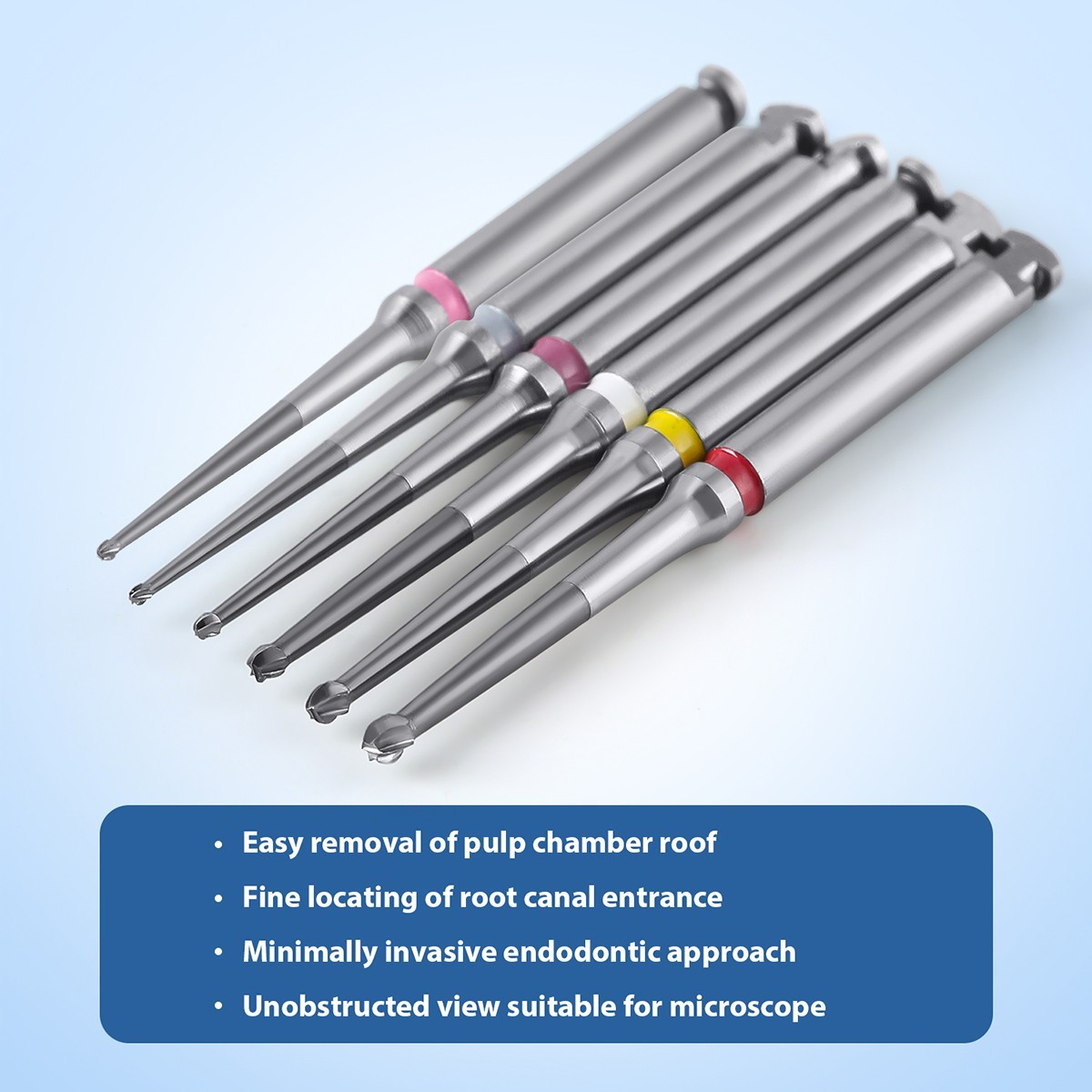 Dental Long Neck Microscope Endo Tungsten Carbide Bur RA 31/34MM Low Speed Drill