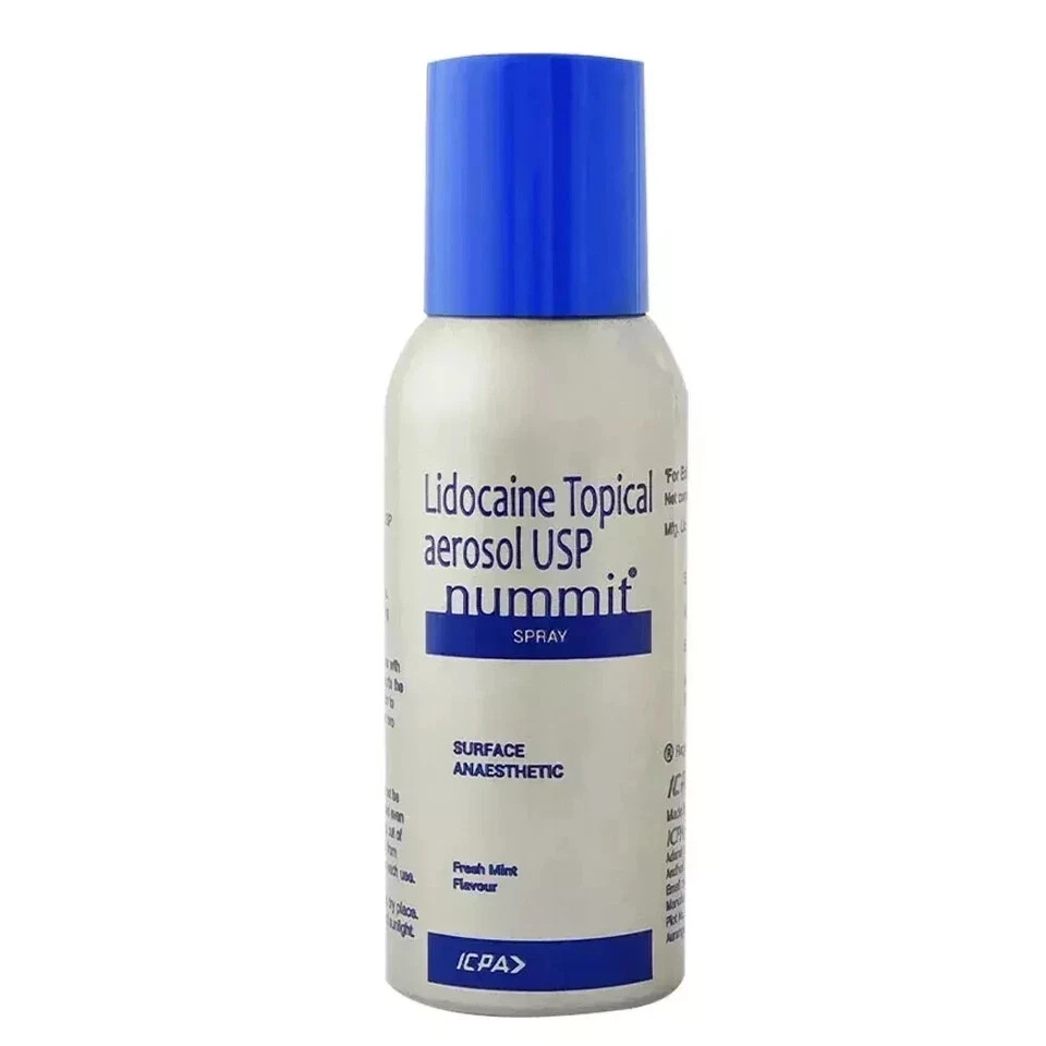 1 BOTTLE ICPA Nummit Topical Anesthetic Spray (FREE SHIPPING) 2027 EXPIRY