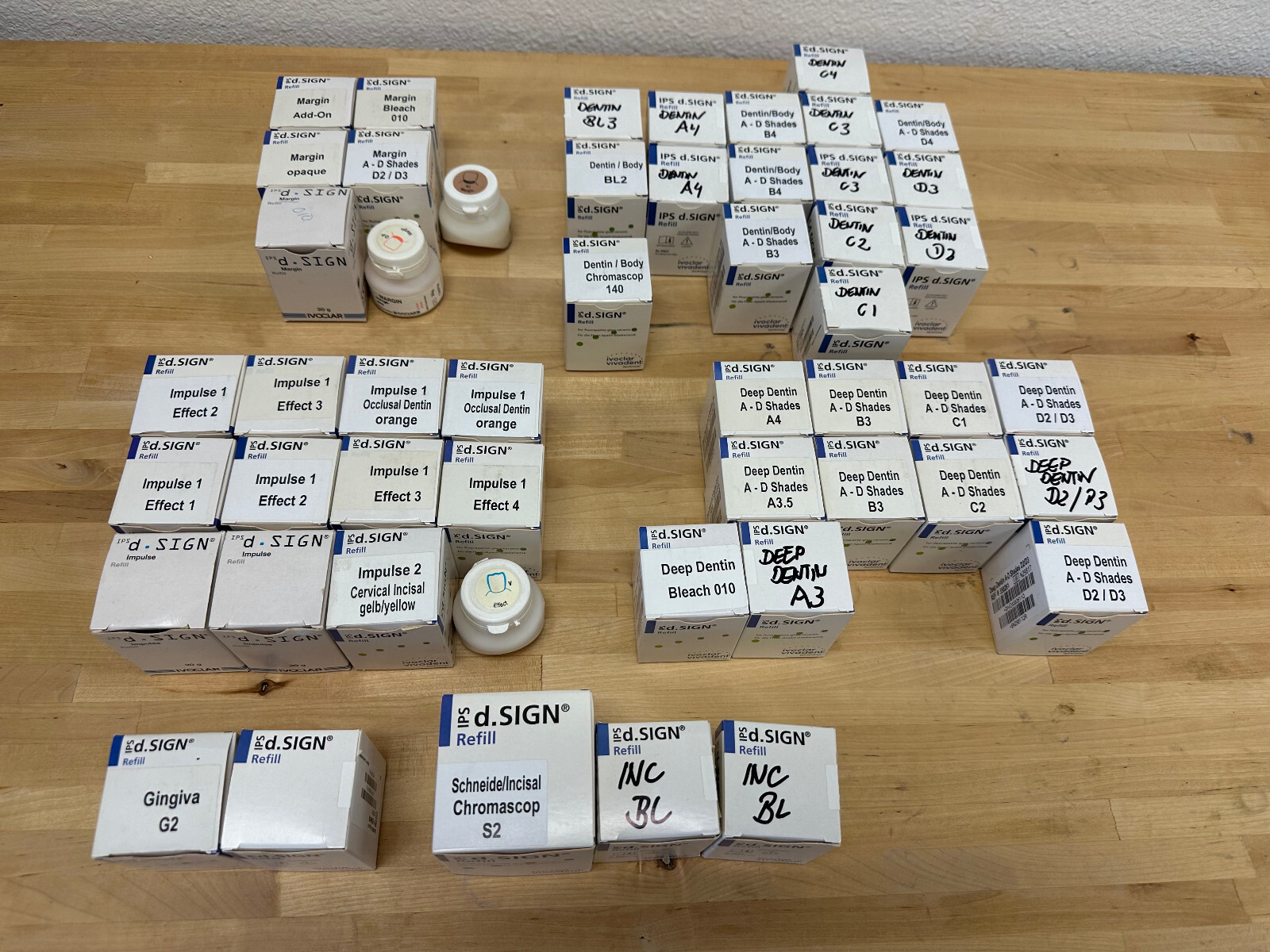 Ivoclar Vivadent d.sign porcelain powders, !OVER 70%OFF!Shofu, Ceramco, Noritake