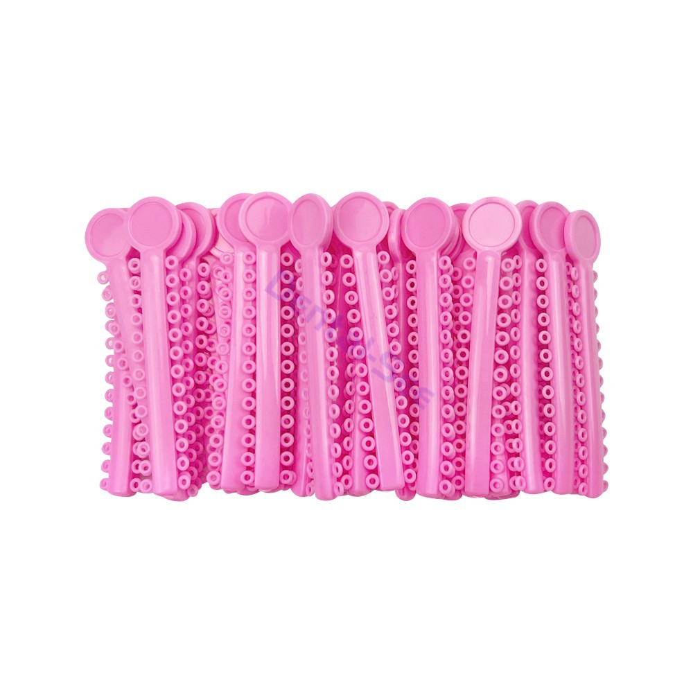 1040Pcs Dental Orthodontic Ligature Ties Elastic Rubber Bands for Brackets Brace