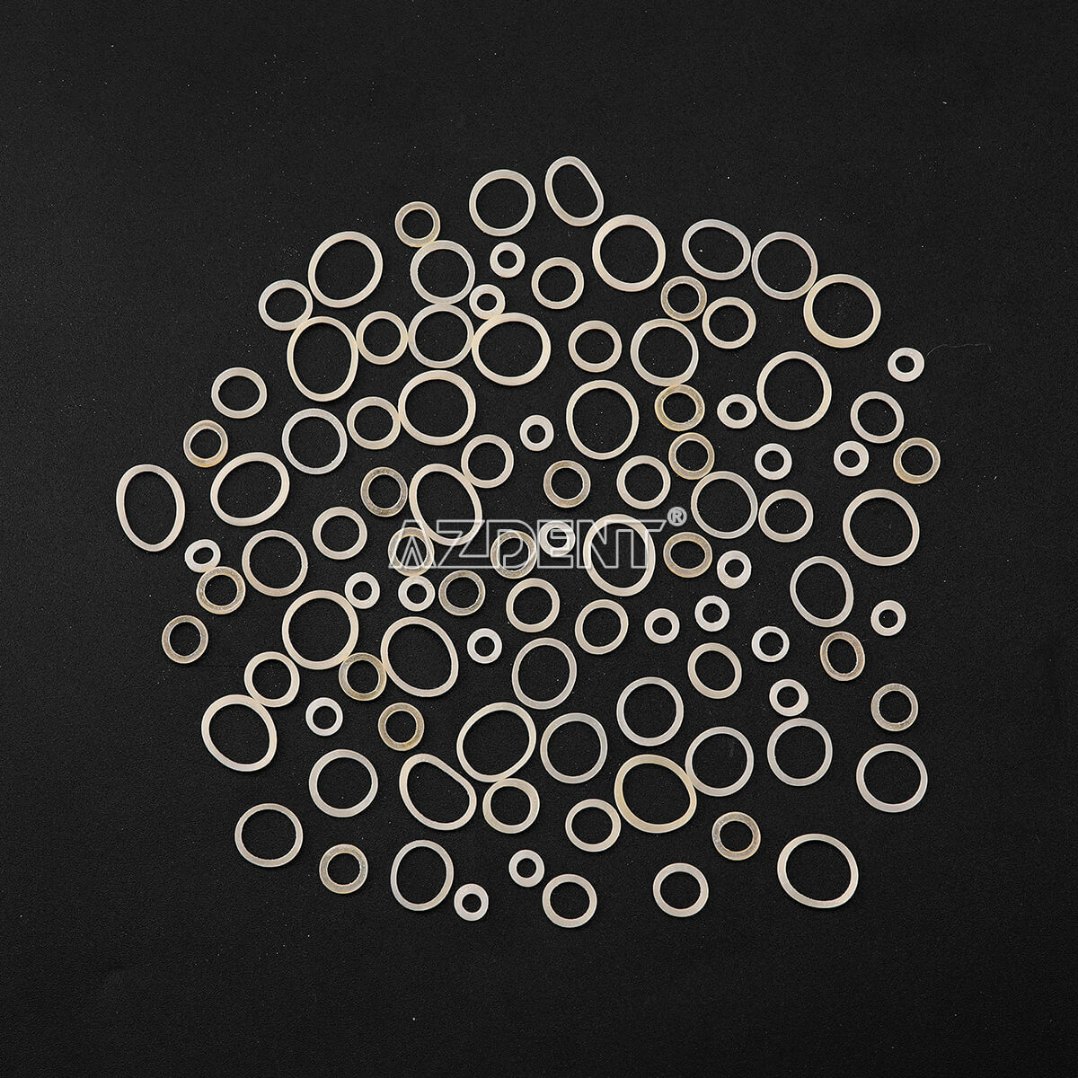 Dental Orthodontic Elastics latex Rubber Bands 5000pcs 3.5 OZ 1/8(chipmunk)