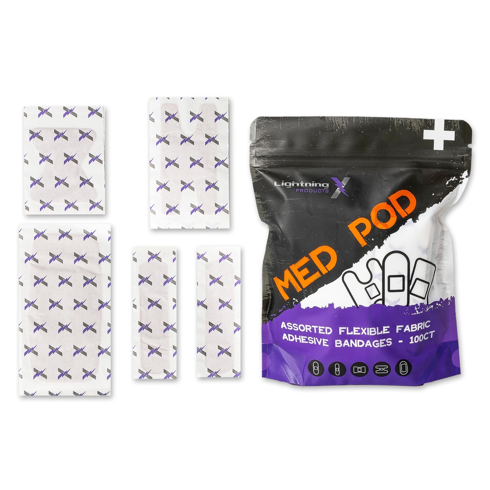 Lightning X EMS/EMT Premium Medical Gauze Bandage Refill Kit for First…