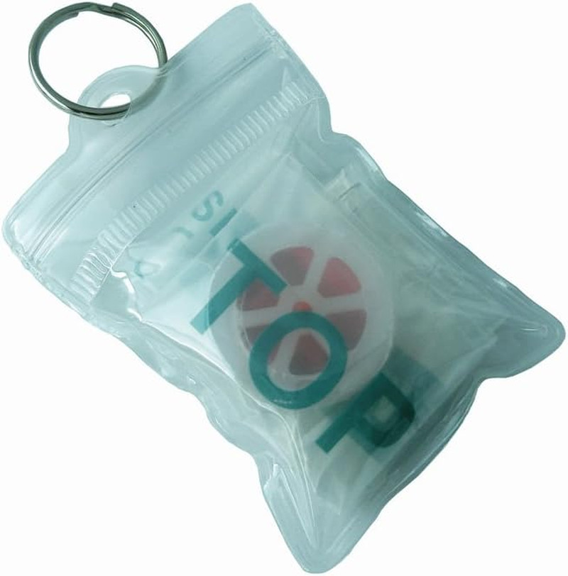 4 Pcs/Pack CPR Barrier with Keychain CPR Face Shield for CPR/AED Training 4 Colo