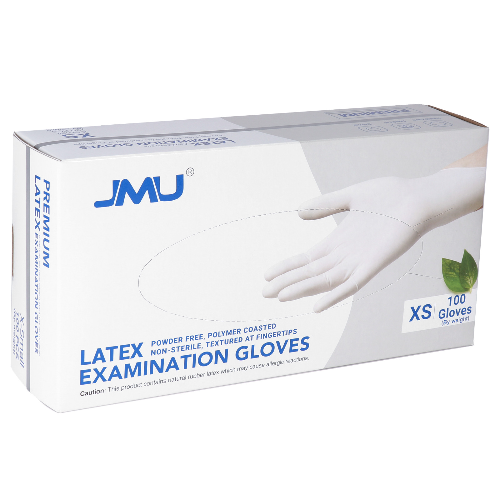 Dental 5.5 Mil Premium Latex Examination Gloves Disposable Gloves XS-XL