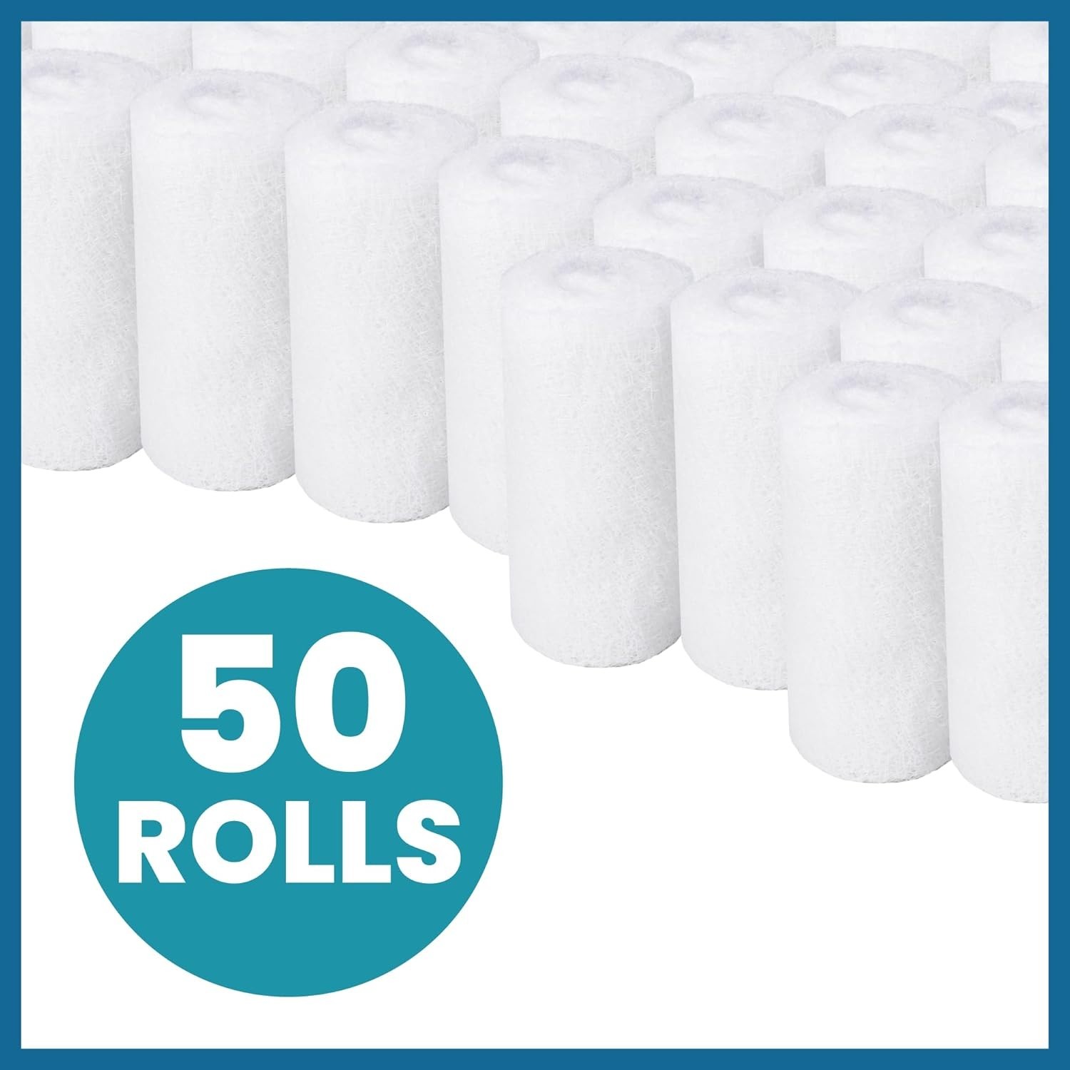 Non-Sterile Kerlix Gauze Roll, 100% Cotton, 6 Ply, 4.5″ X 4.1 Yards, 50/Box