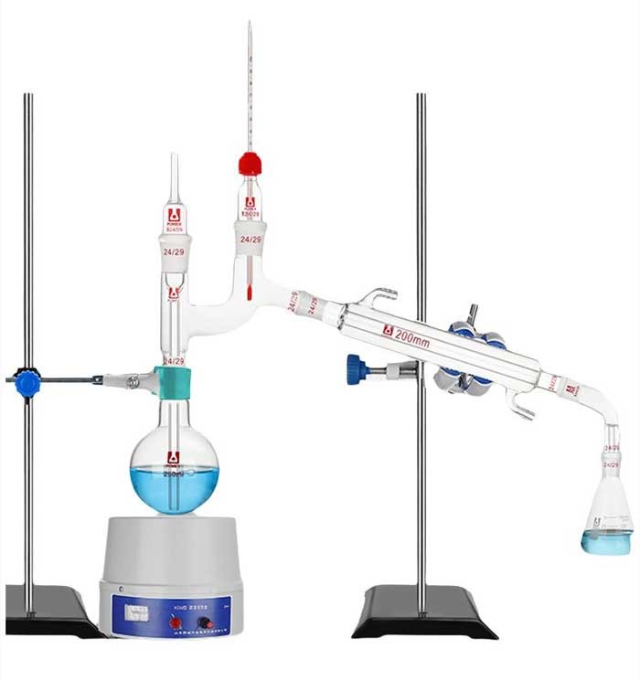 High-Performance Vacuum Distillation Glass Set 250ml-1000ml Lab Supply ca