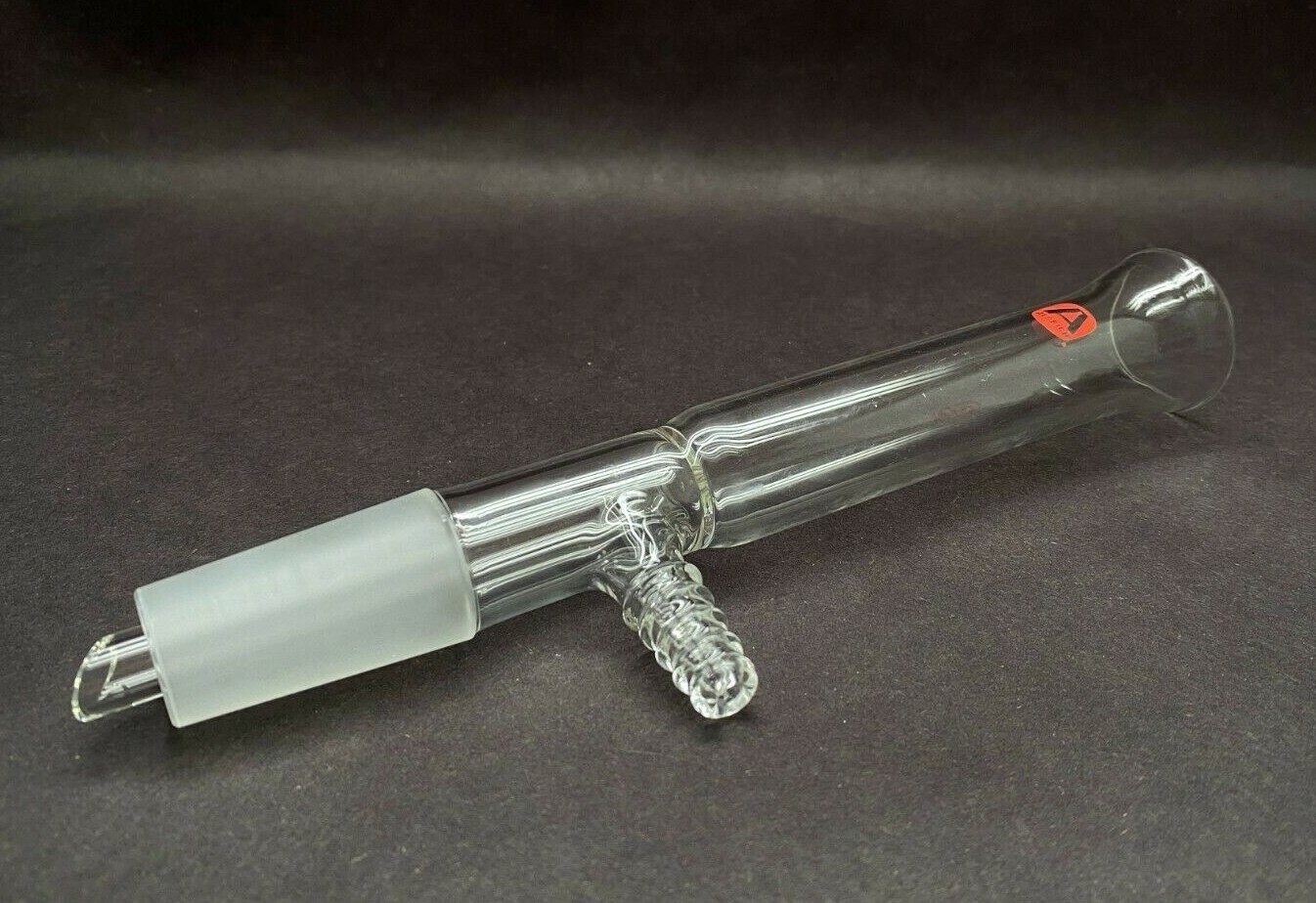 Aldrich Glass 24/40 Vacuum Filtration Adapter 31mm Flange for #3 Pluro Stopper