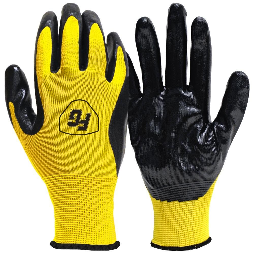 Nitrile Coated Gloves (10-Pack)