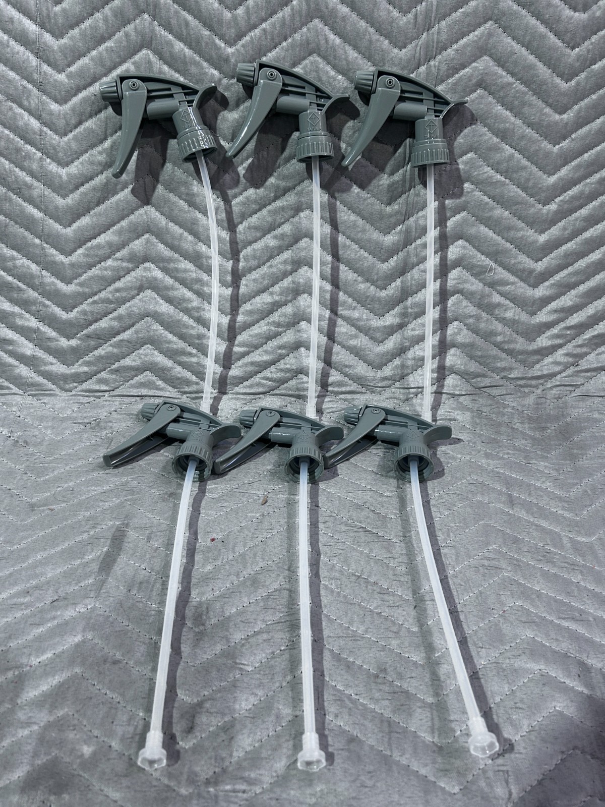 Pack of 6 Tolco 320R 110542 Chemical Resistant, Auto Detailing Trigger, Gray