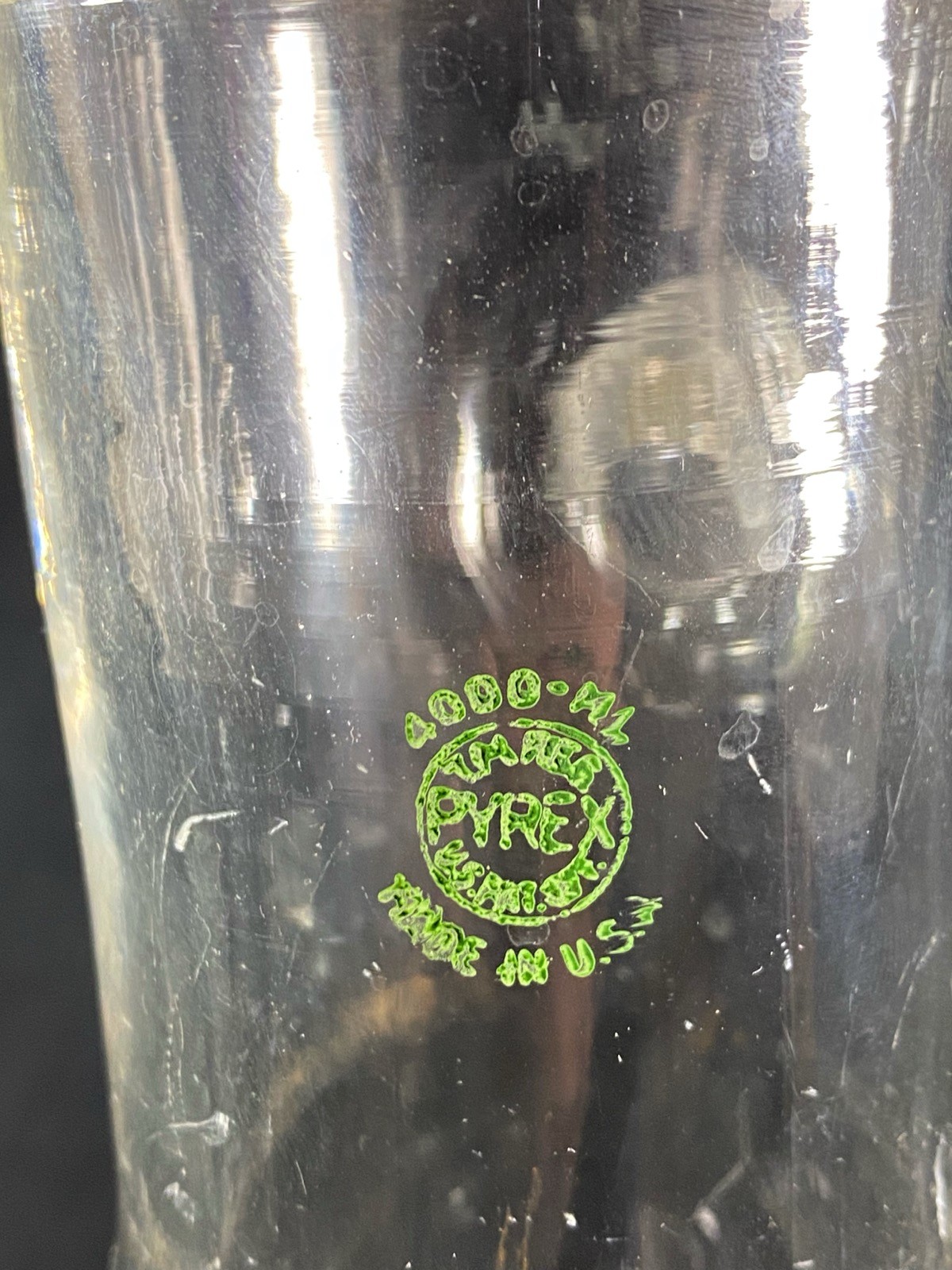 PYREX Glass 4000mL 4L Filter Erlenmeyer Flask Heavy Wall 5320-4L (1/Pk) B