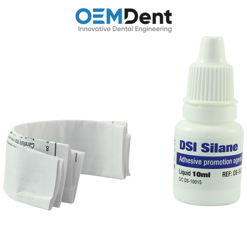 Dental DSI Silane Porcelain Clear Primer Ceramic Restorations Material 10ml
