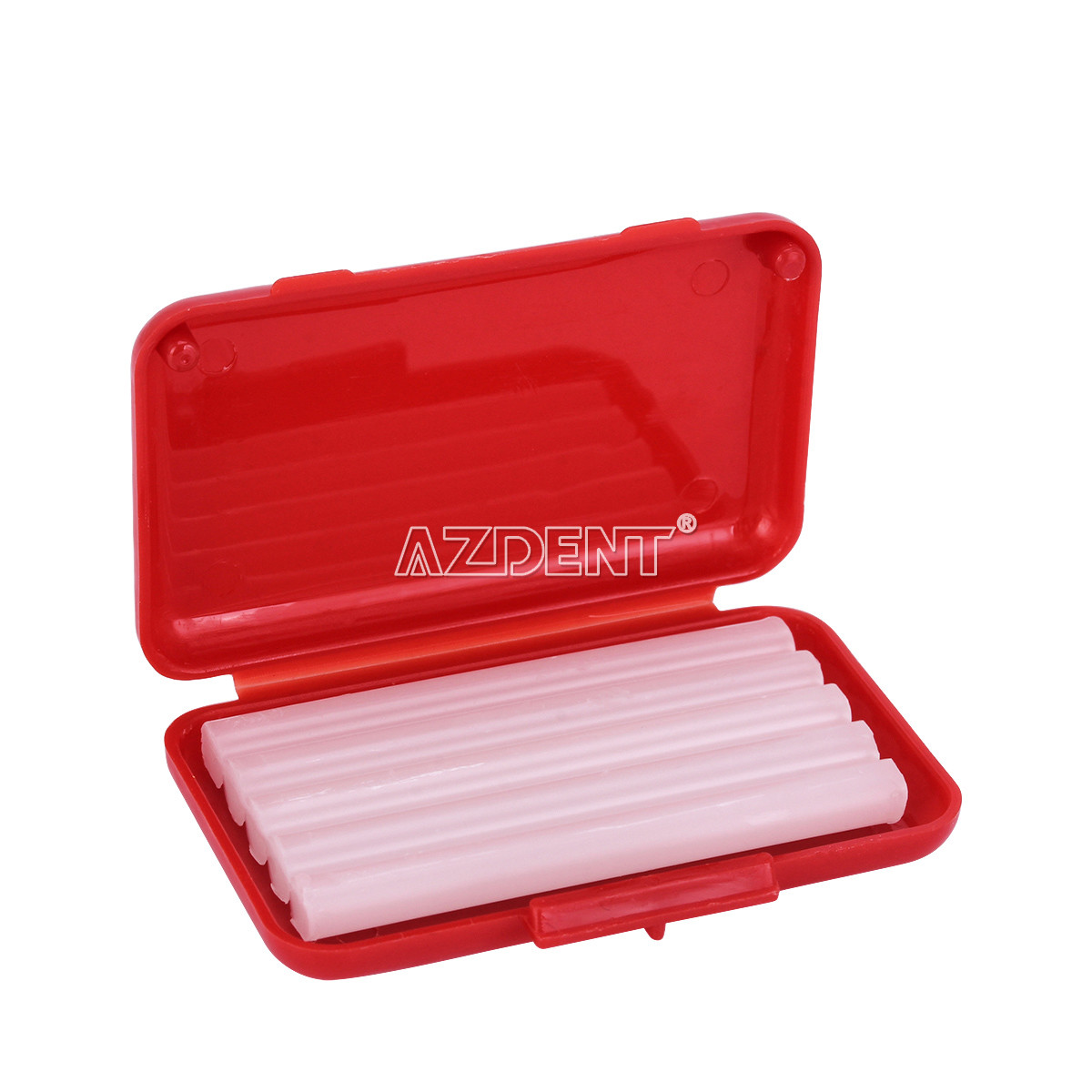 10X AZDENT Dental Ortho Brush Floss Thread Teeth Oral Cleaning Care Red Kit
