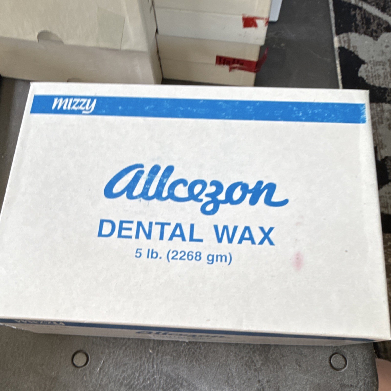Mizzy Allcezon Lt. Pink Unscented Dental Wax MPN 745