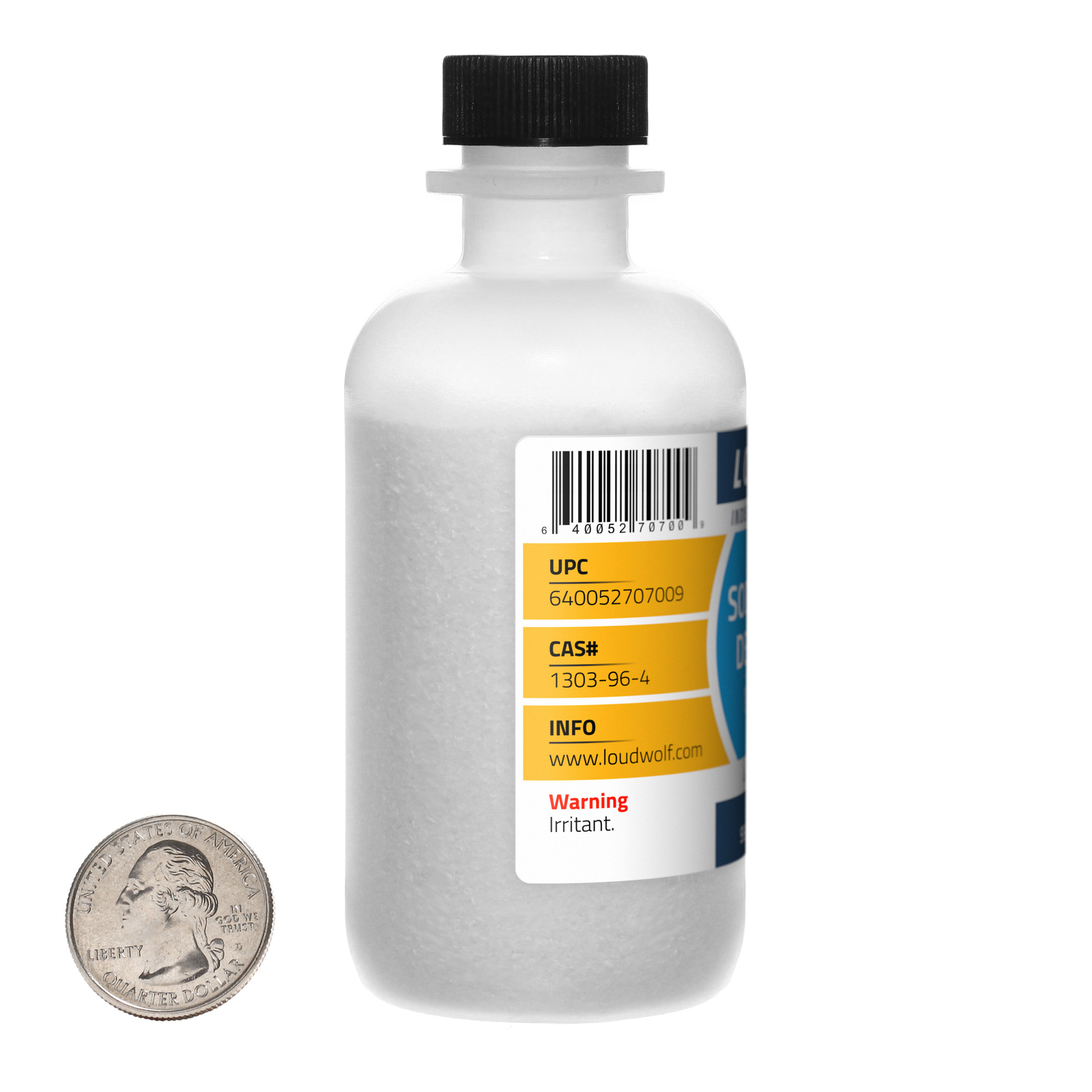 Sodium Borate Decahydrate / 2 Lbs / 8 Bottles / 99.9% Reagent Grade