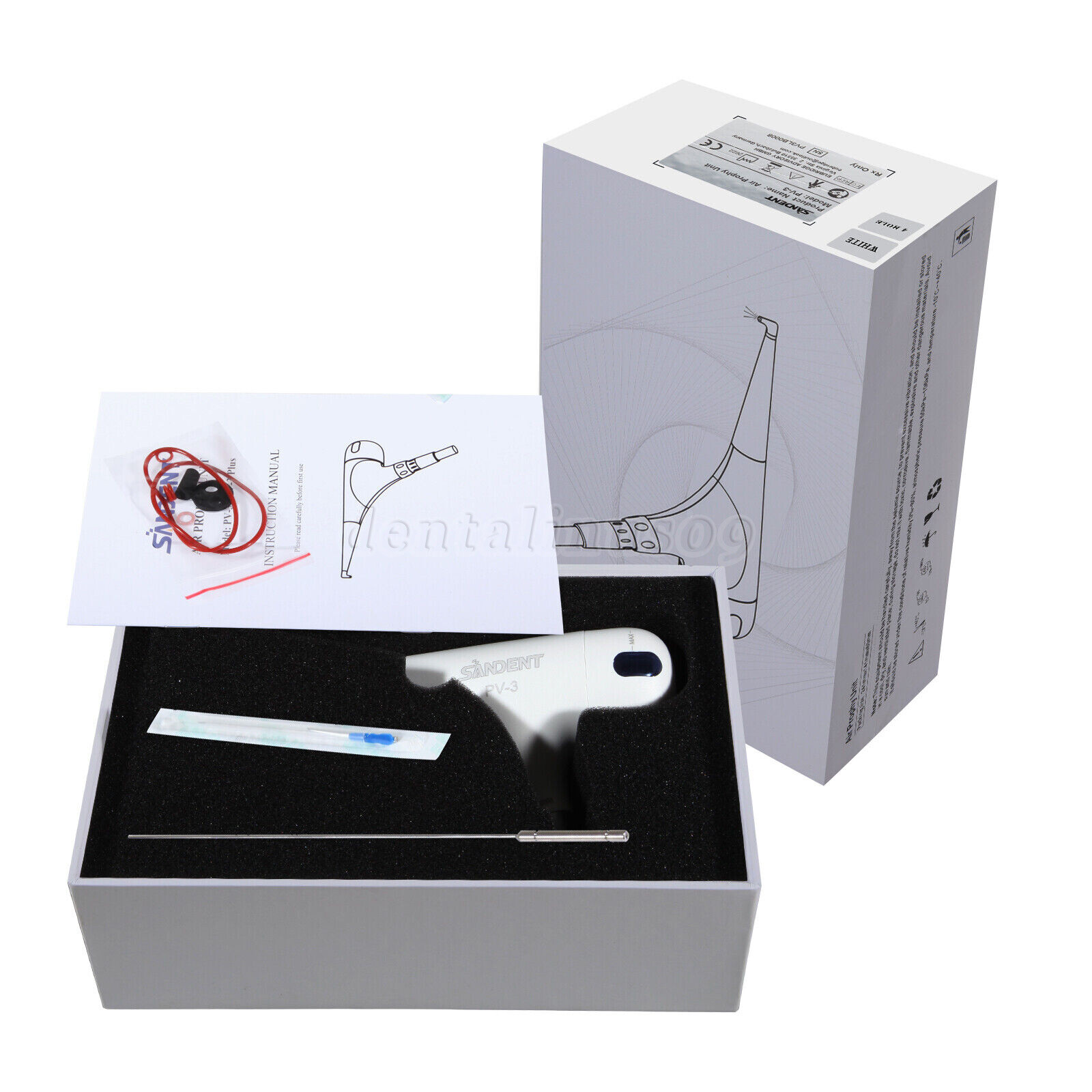 USA Dental Air Flow Teeth Polishing Polisher Handpiece Hygiene Prophy Jet 4 Hole