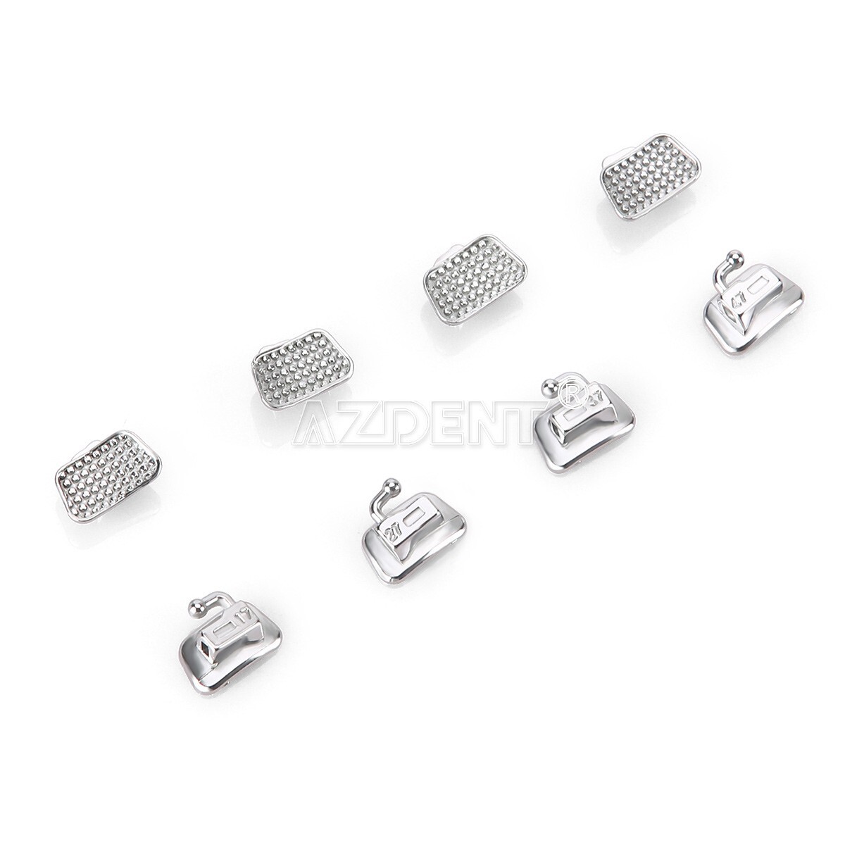 50Set AZDENT Dental ortodoncia tubo bucal unible monobloque no Conv MBT/Roth 022