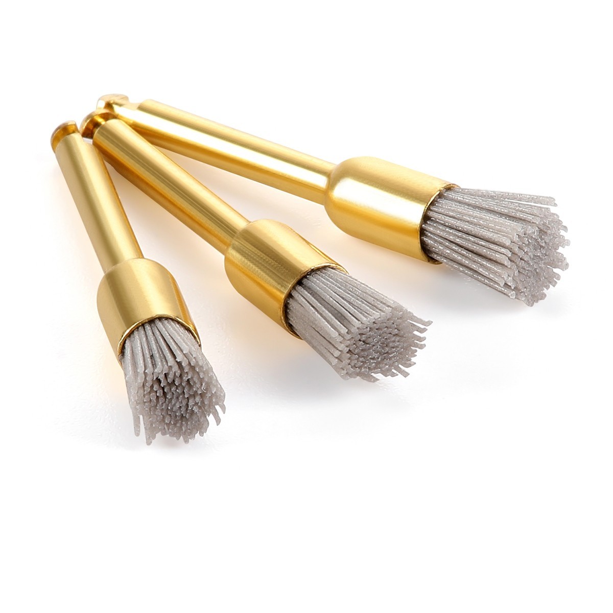 AZDENT Dental Silicon Carbide Aluminium Oxide Polishing Brush Sharp/Flat/Bowl
