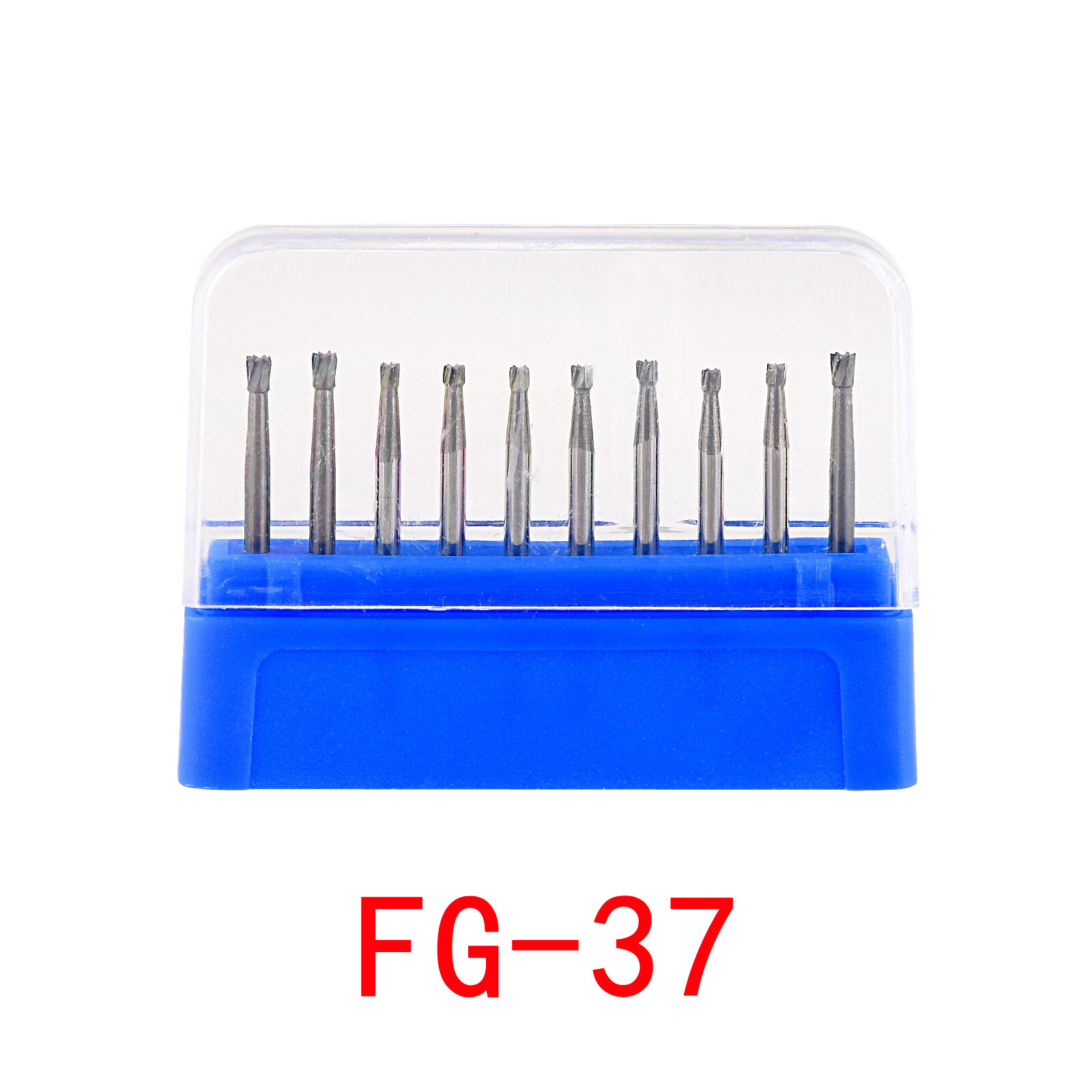 10Pcs Dental Carbide Steel FG Burs Polishing & Finishing Bur Drills High Speed