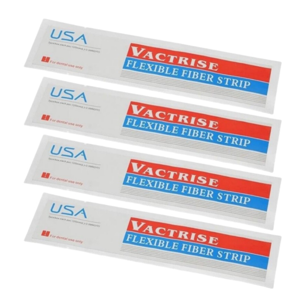 7Pcs Dental Composite Flexible Fiber Strip Glass Splint Loose Tooth Retainer usa