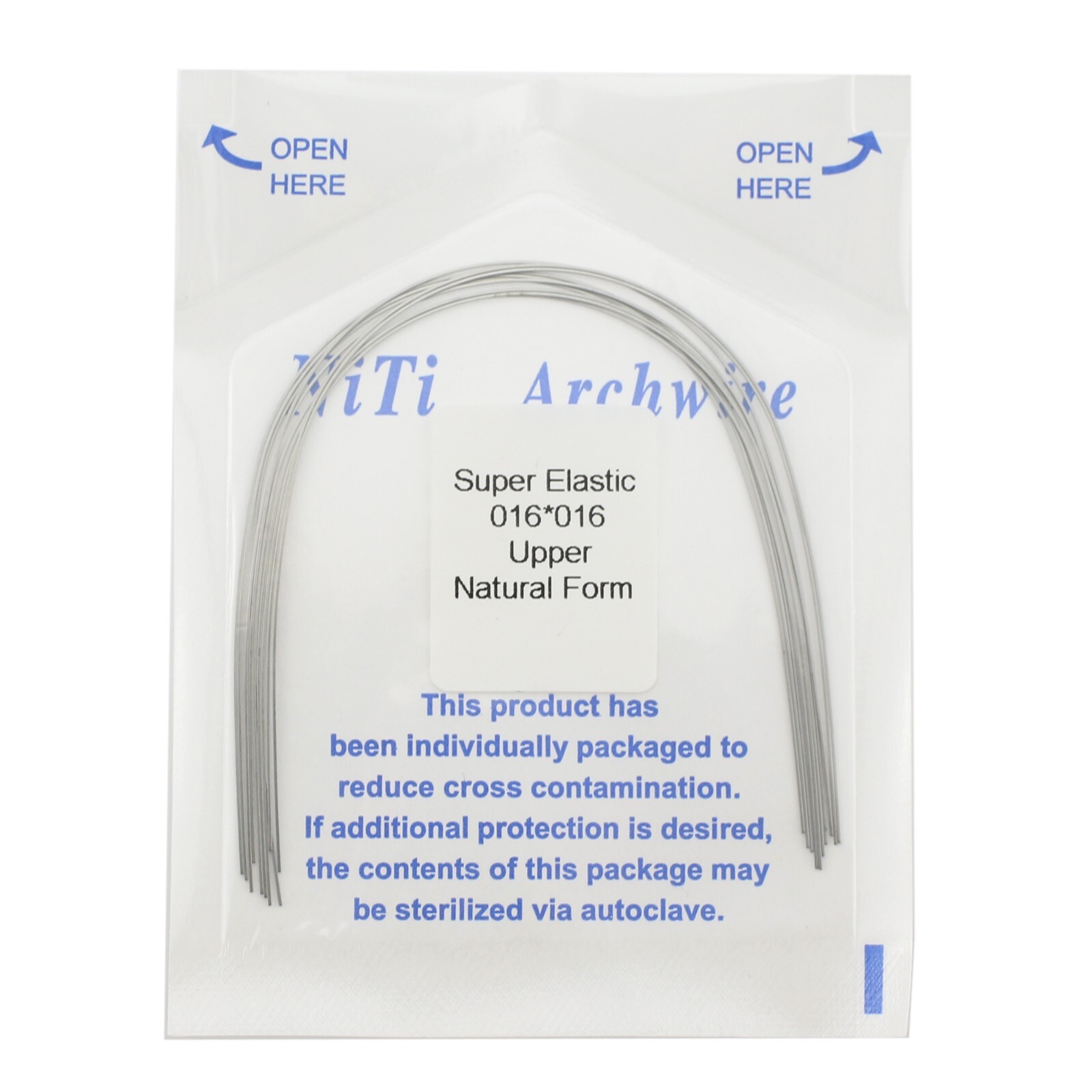 Dental Orthodontic Niti Arch Wire Elastic Rectangular Round Arcos de Ortodoncia
