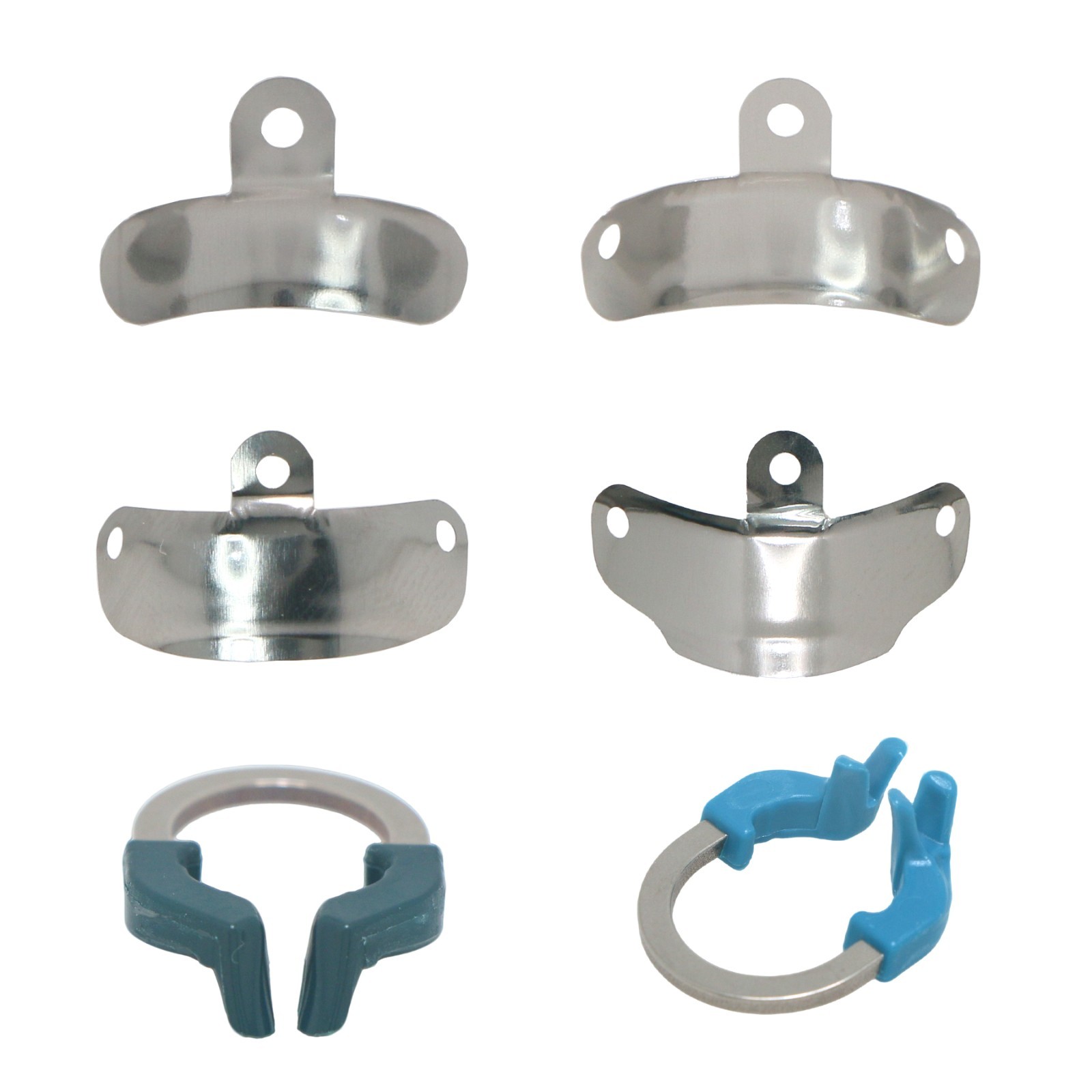 Dental Matrix Bands Ring Sectional Matrice 0.038mm Clamp Fit Palodent V3 System