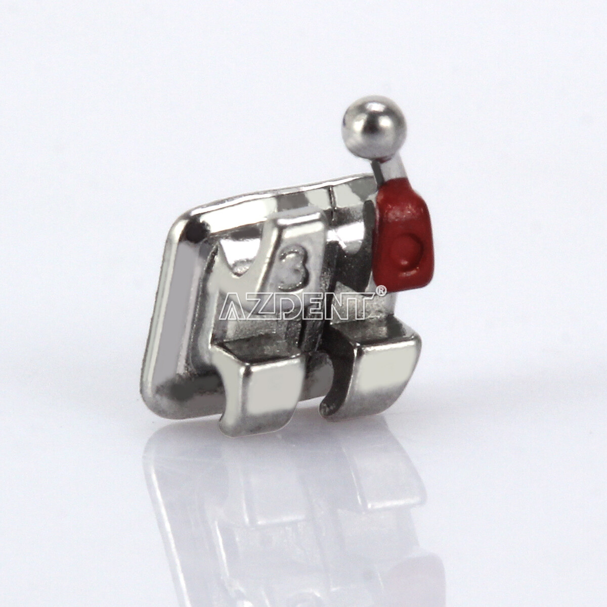 AZDENT Dental Orthodontic C3 MIM Bracket Braces Mini Roth MBT .022 Hooks 345