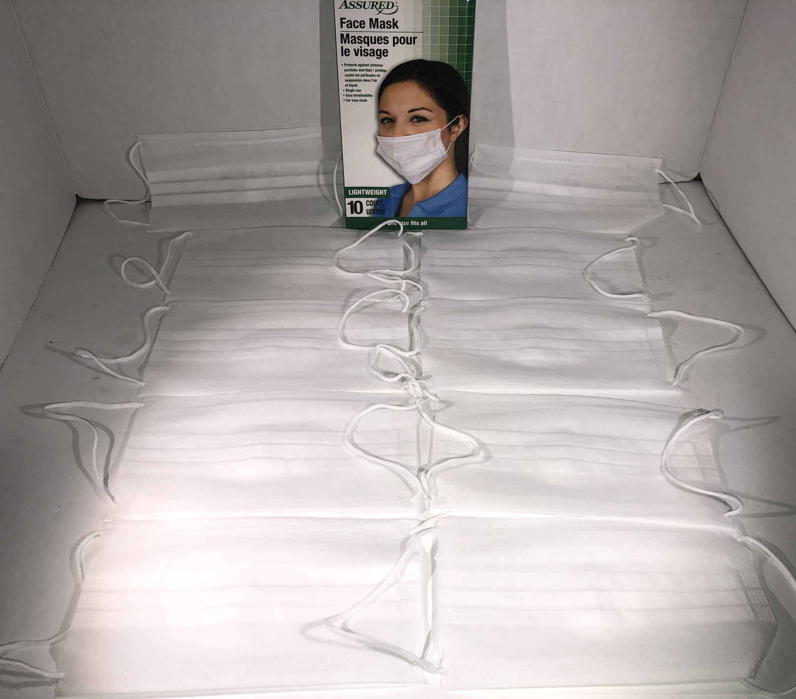 Face Masks Face Masks Face Masks-1 ea 10 ct Pack-SHIPS SAME BUSINESS DAY