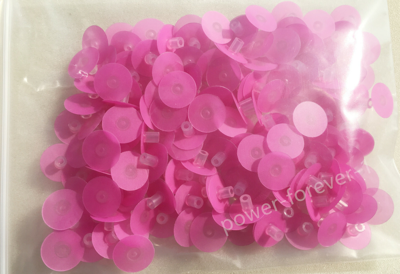 Dental Composite Polishing Kit Finishing Discs Wheel 12/14mm Stem Rainbow 50Pcs