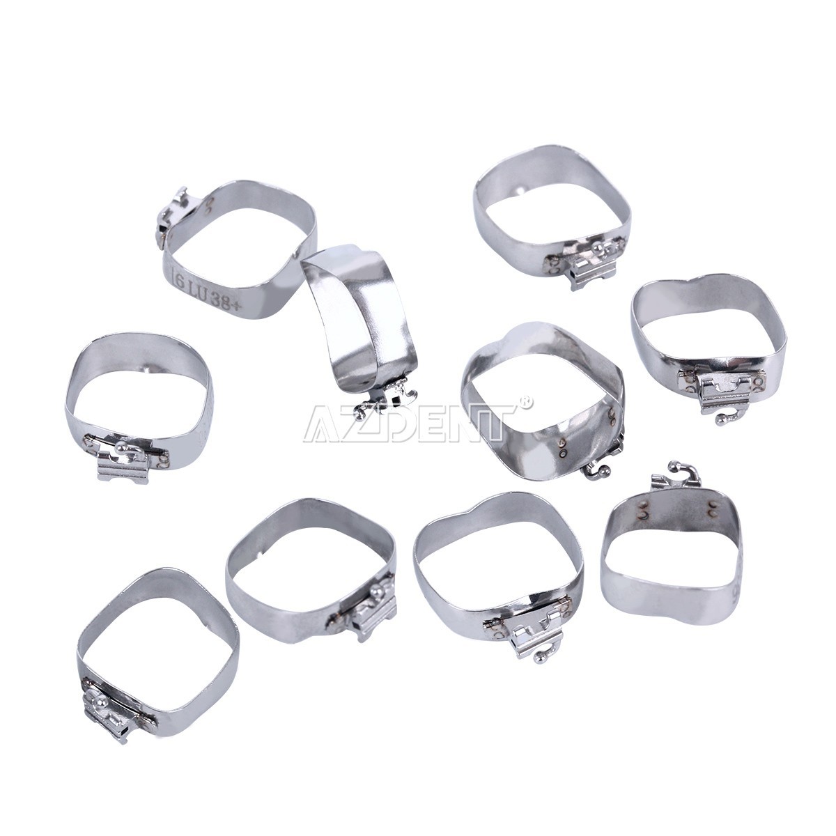 Dental M Series Bands Buccal Tube Prewelded 1st Molar Roth 0.022 36#-40+# U/L