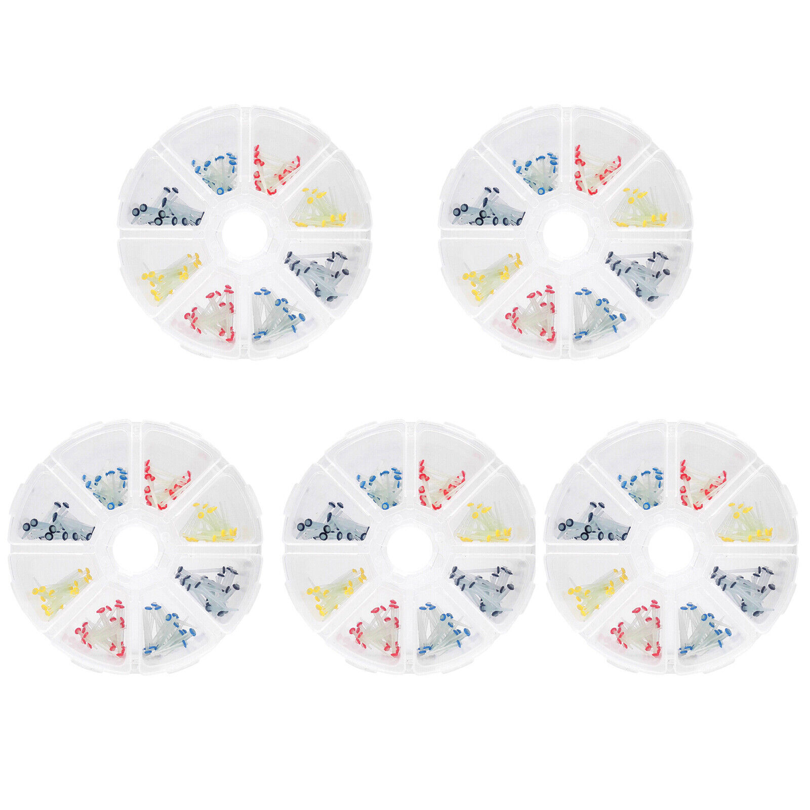 Dental Fiber Post Kit Mixed/Screw/Straight Post Quartz Glass Thread Pile