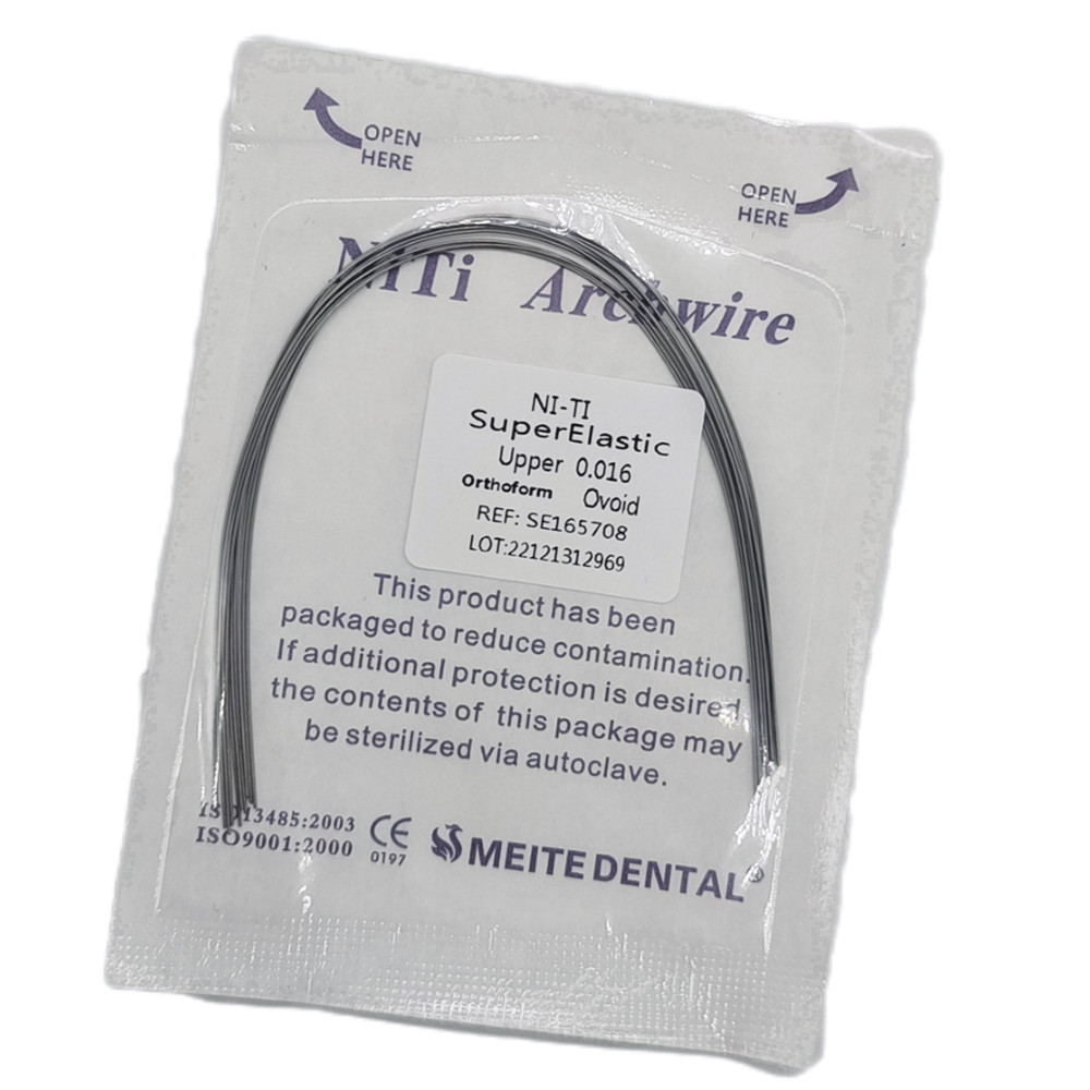 Dental Orthodontic Super Elastic Niti Arch Wire Round 012-020 UPPER LOWER