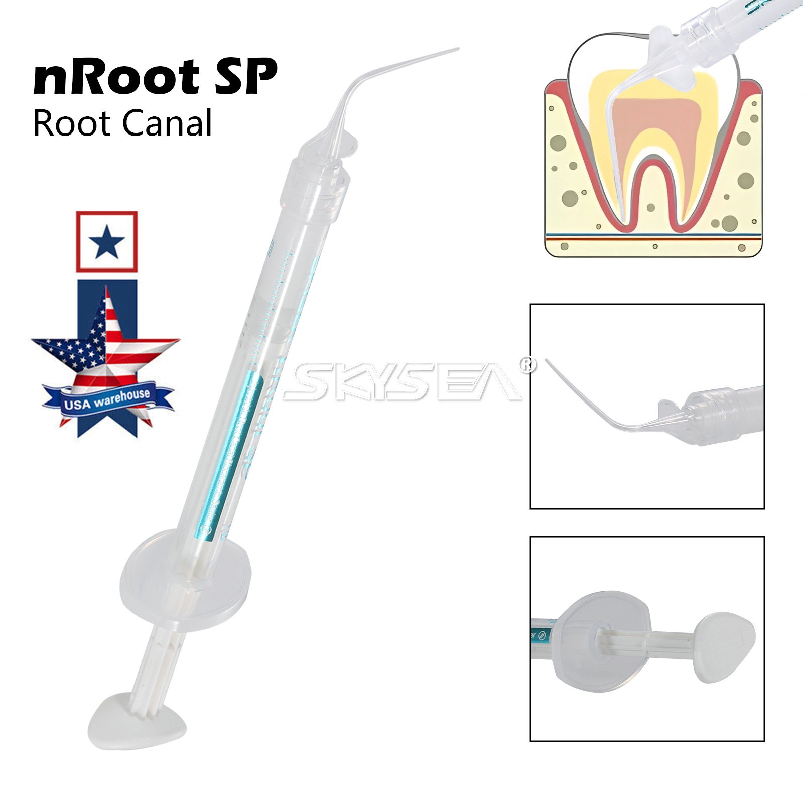 1g Material de Sellado para Endodoncia Injectable Biocerámico dentist