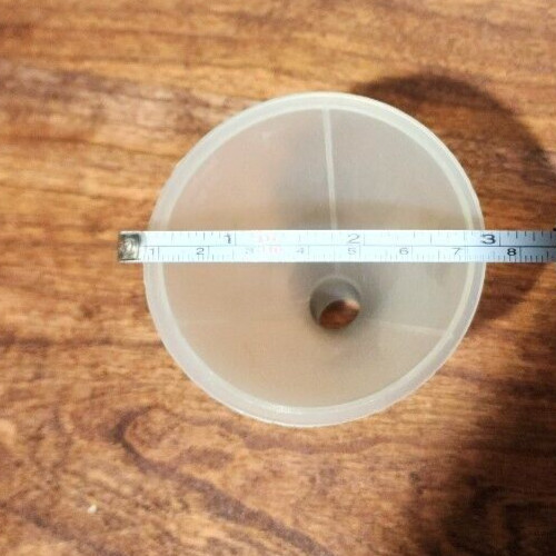 NALGENE Polypropylene Plastic Funnel Autoclavable Powder Filling Made In USA