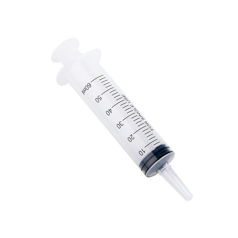 60-350ML Reusable Big Large Plastic Hydroponics Nutrient Measuring Syringe