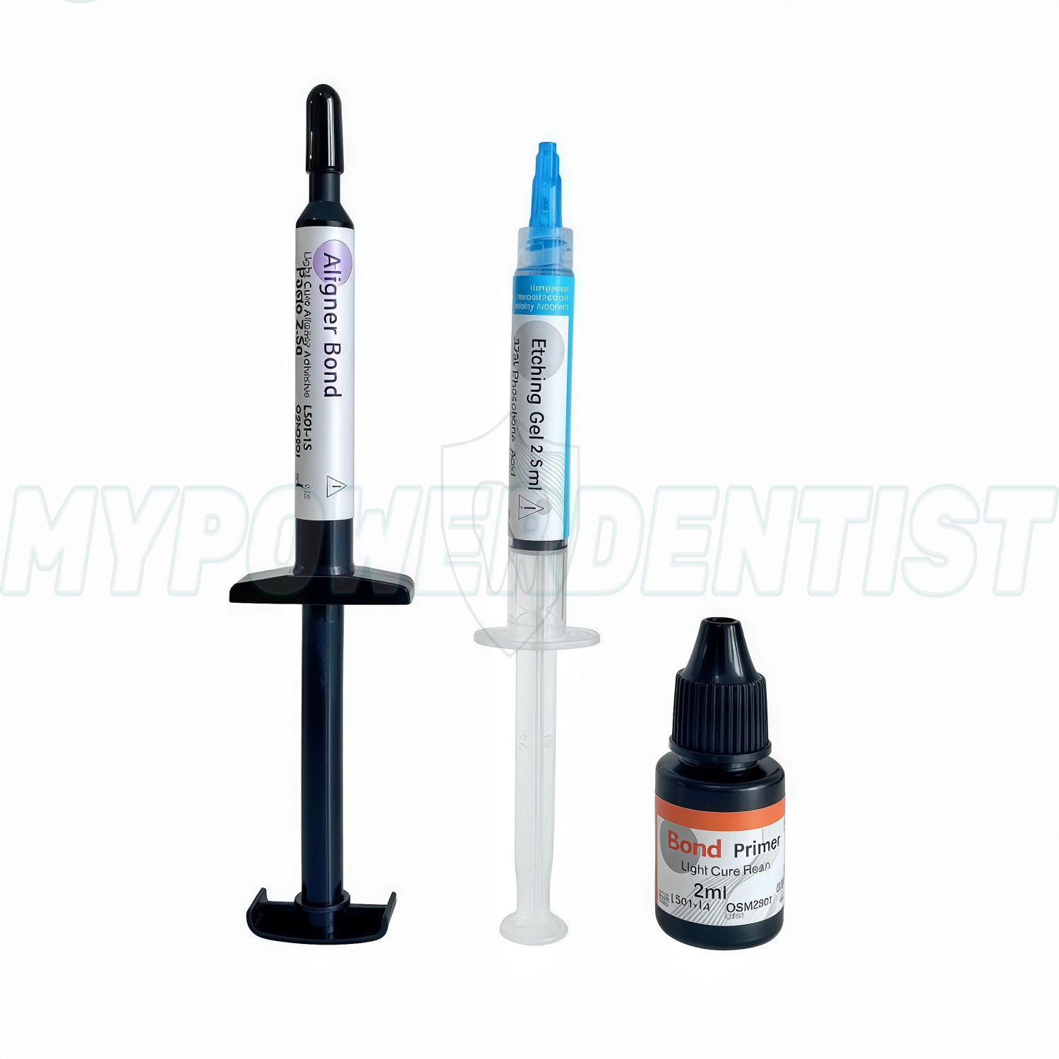 Dental Light Cure Orthodontic Adhesive Paste for Aligner Attachments 2.5g Kit