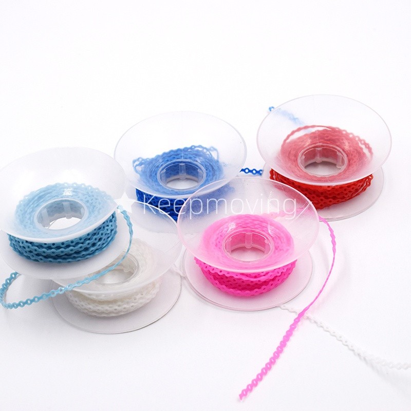 Dental Ortho Elastic Ultra Power Chain Rubber Braces Bands Long/Short/Continuous
