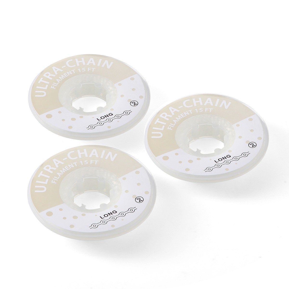 Dental Orthodontic Power Chain Elastic Bands Long Short Continuous Cadena de