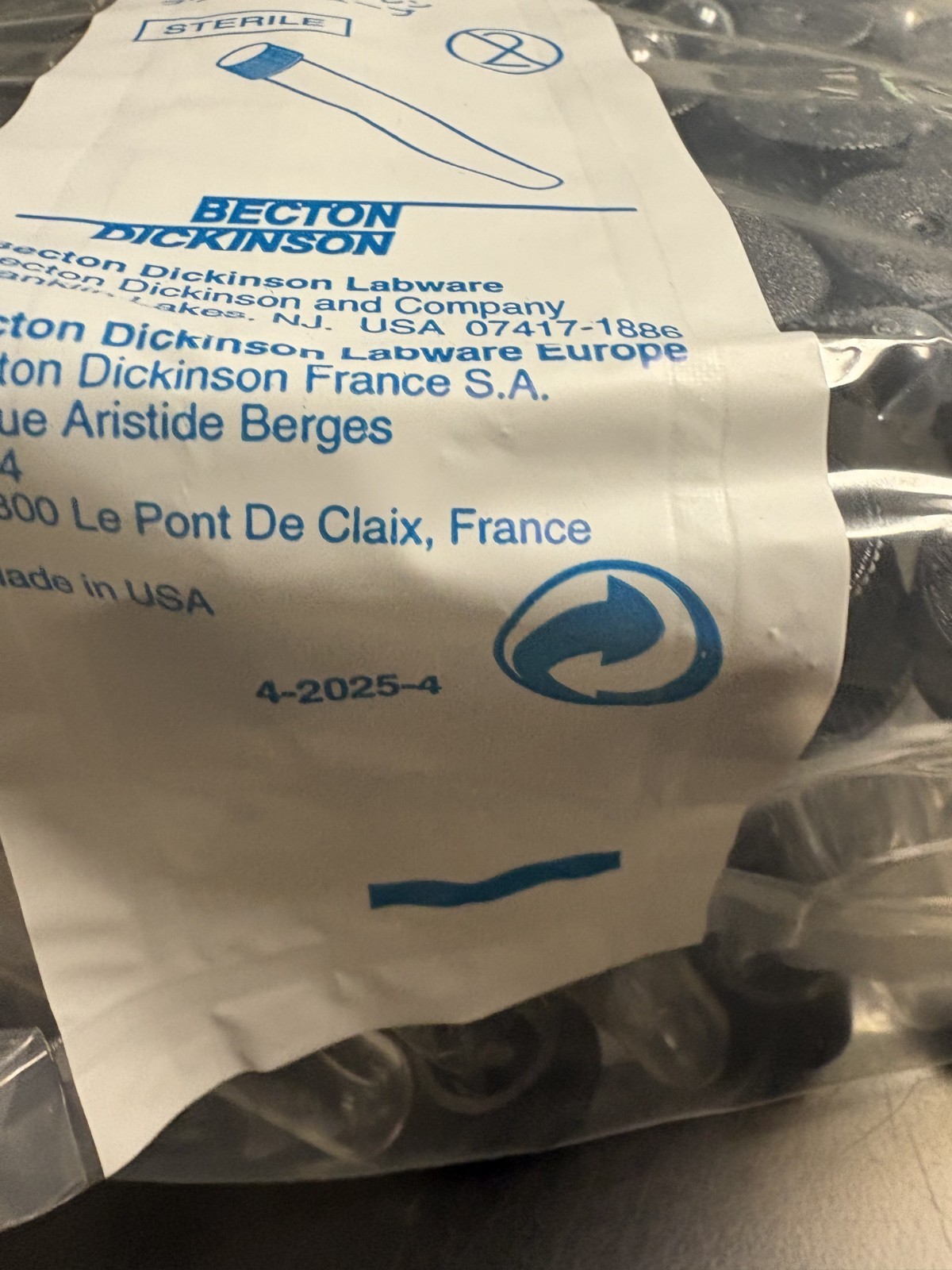 125 Falcon® 16 mL Round Bottom Polystyrene, with Screw Cap, Sterile (#352025)