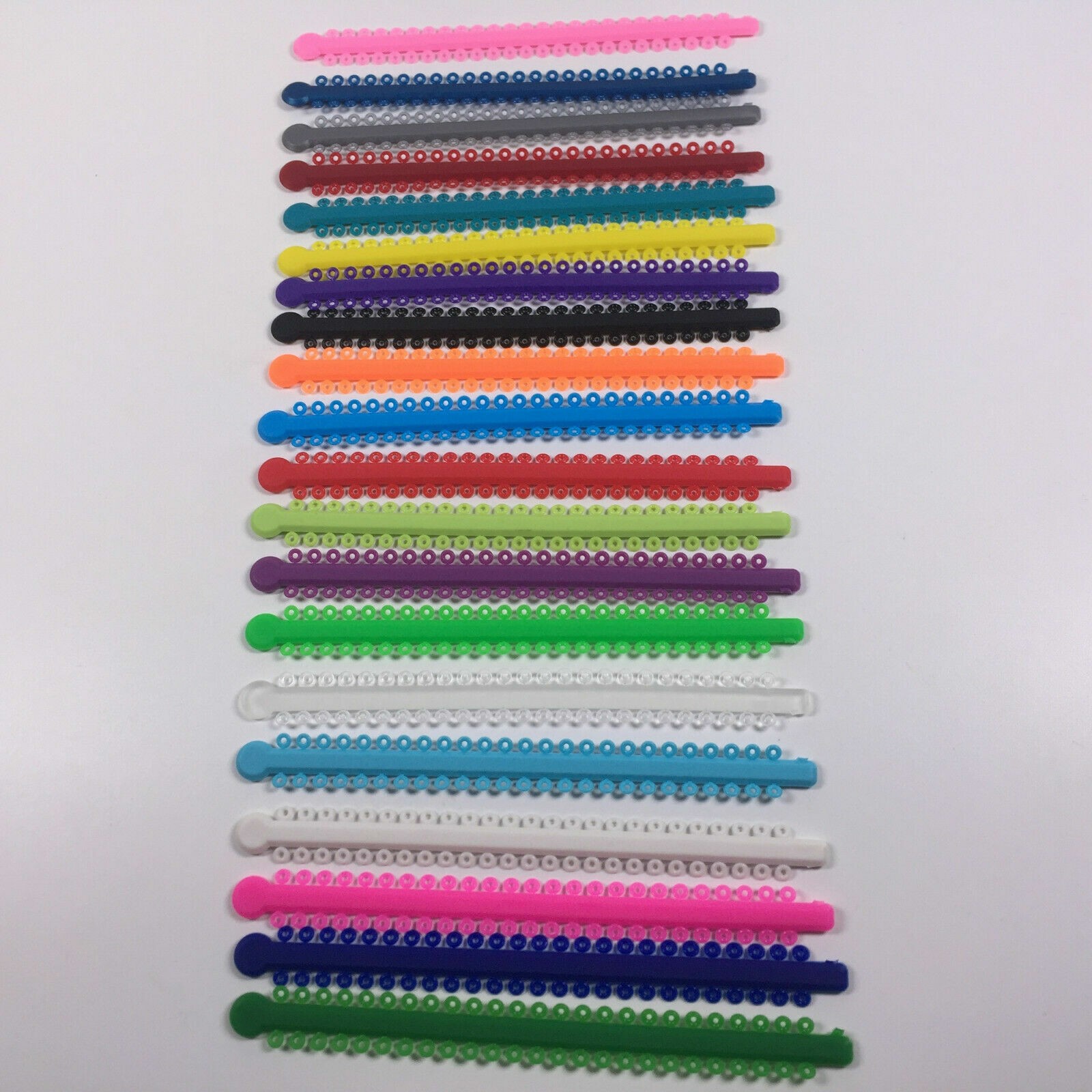 1000 Pcs Dental Orthodontic Elastic Ligature Rubber Bands Ties Brackets Brace