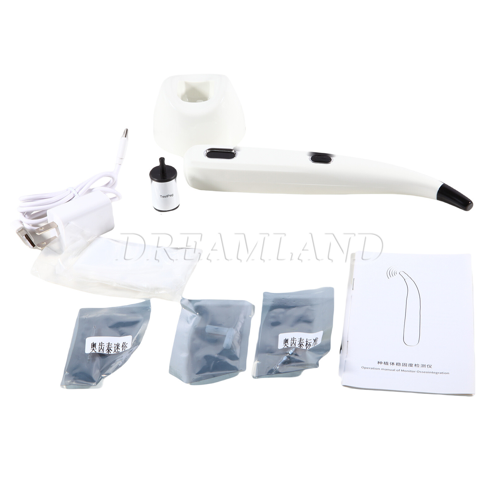 Dental Monitor Osseointegration RFA Inplant Stability Test Unit ISQ USA