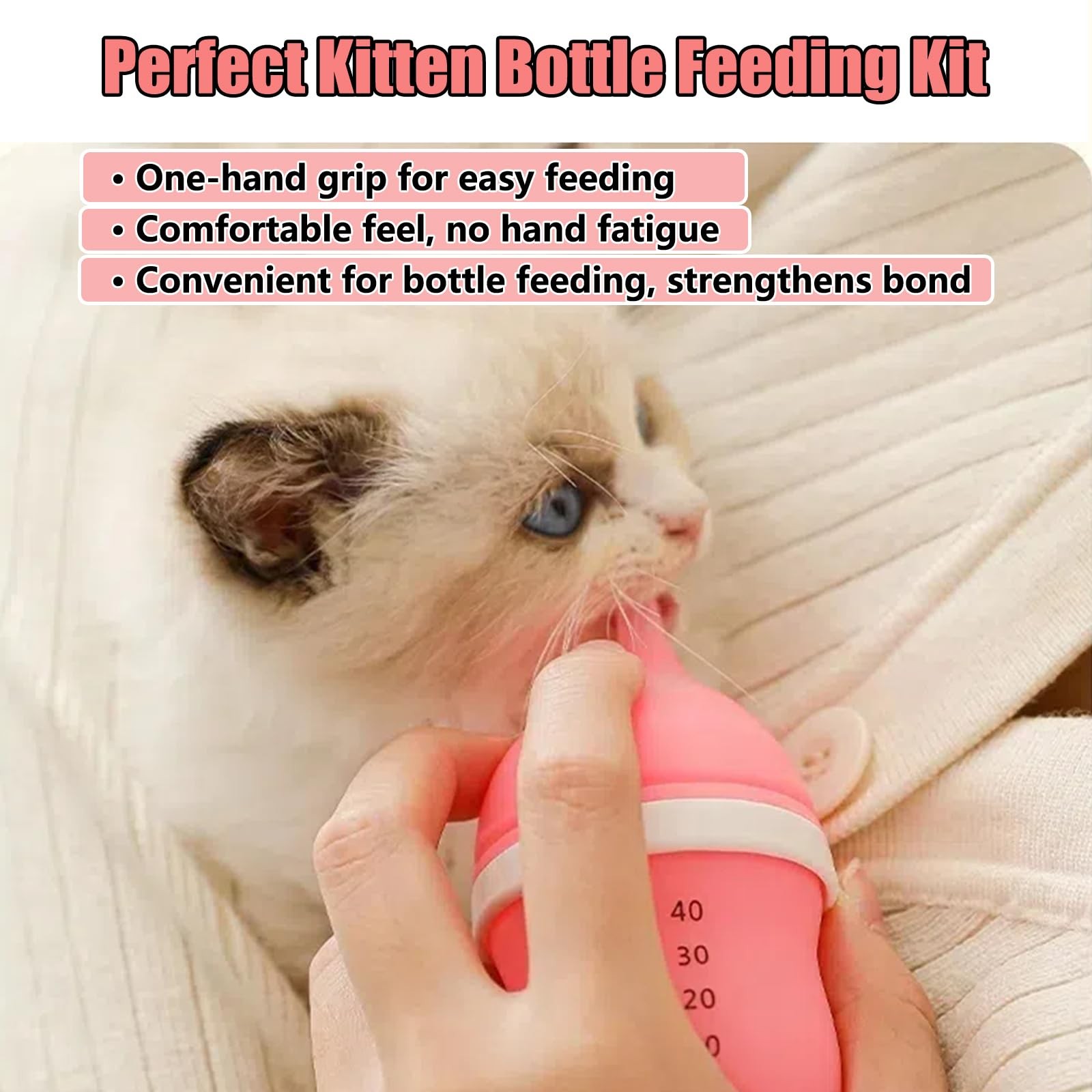 Kitten Bottles for Nursing,Puppy 1 Count (Pack of 1), Green