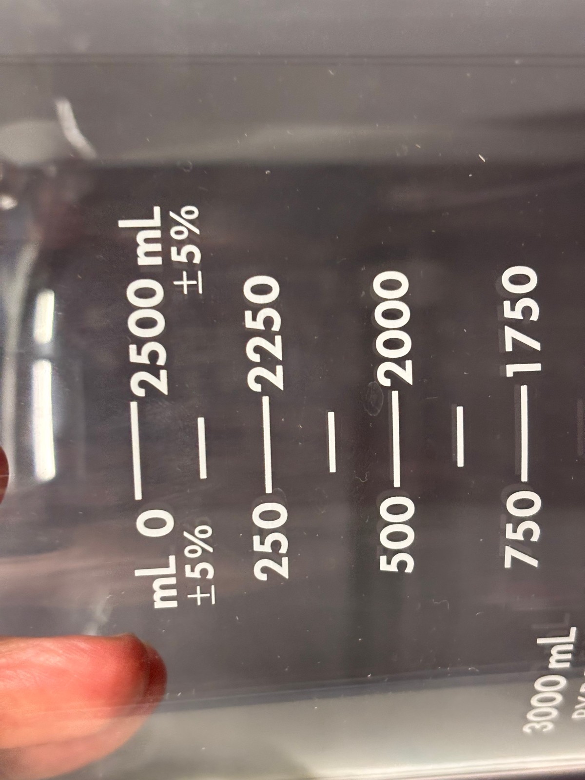 Pyrex 3000mL Glass Beaker No. 1000 Made in Germany Lab Griffin Style 3L