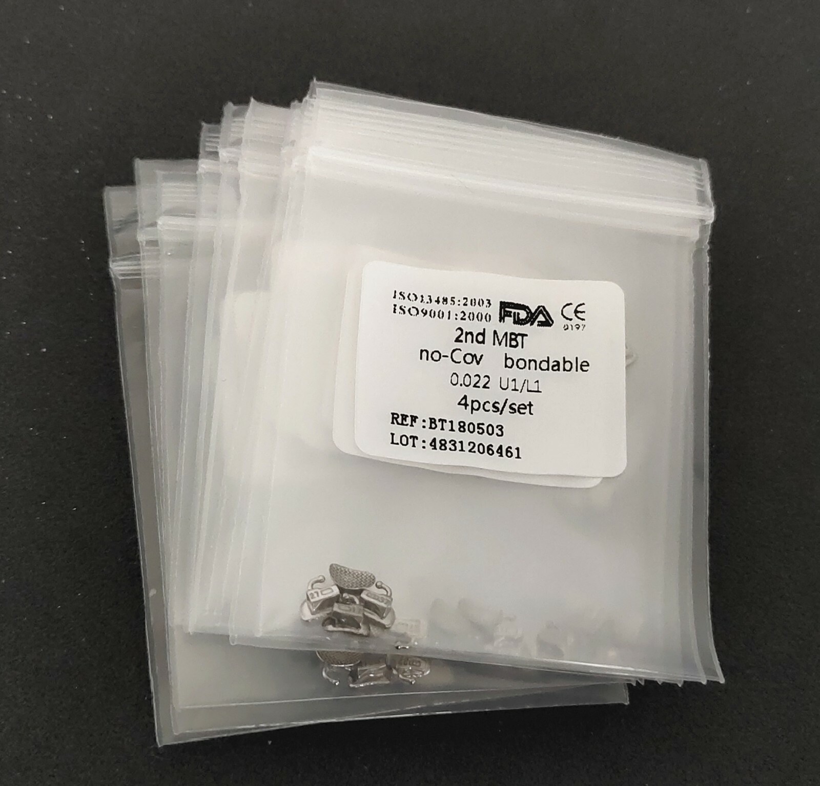 Dental Orthodontic Buccal Tube 2nd MBT .022 Molar Bondable No-convertible