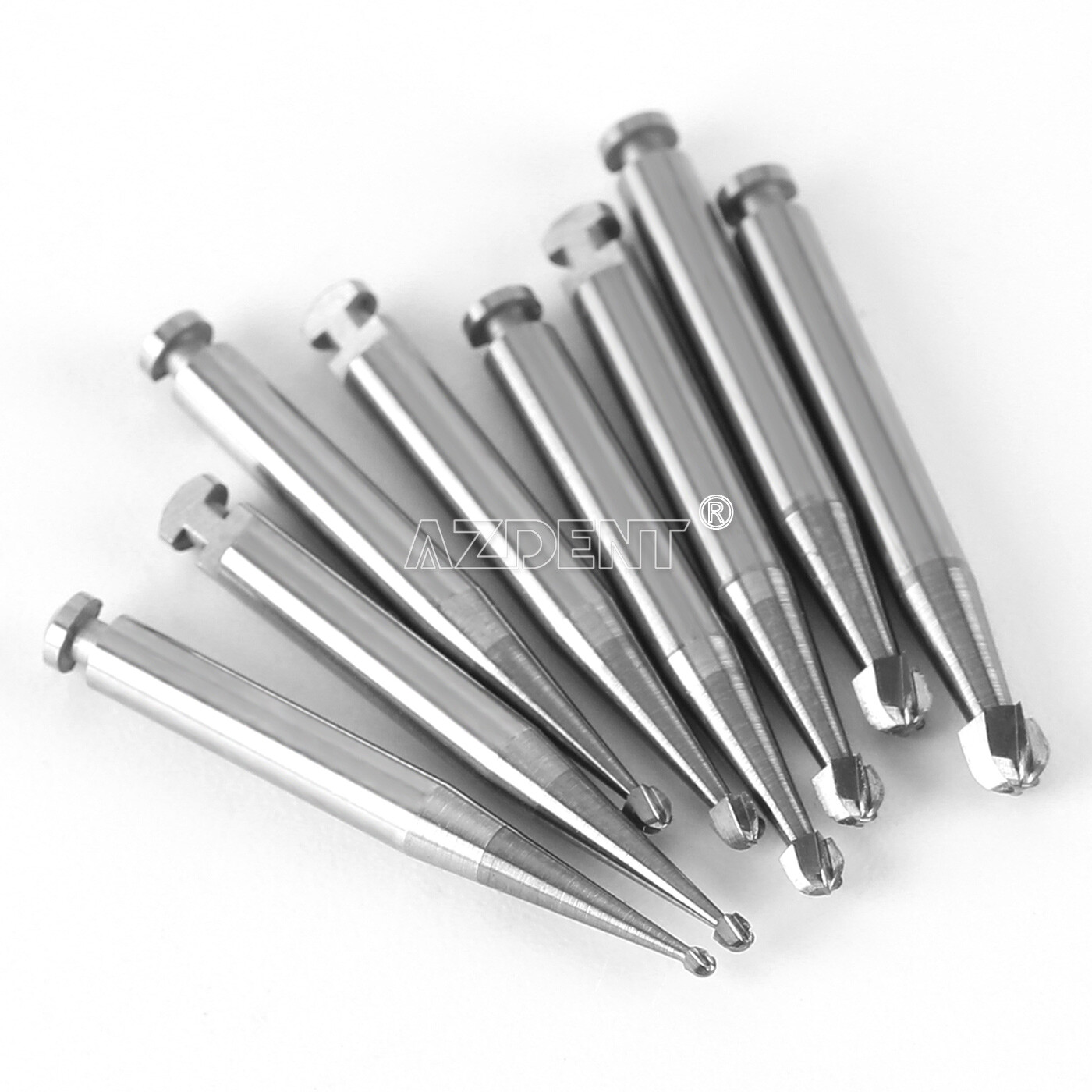 Dental Lab Clinic Tungsten Steel Burs RA1-8 For Contra Angle Low Speed Handpiece