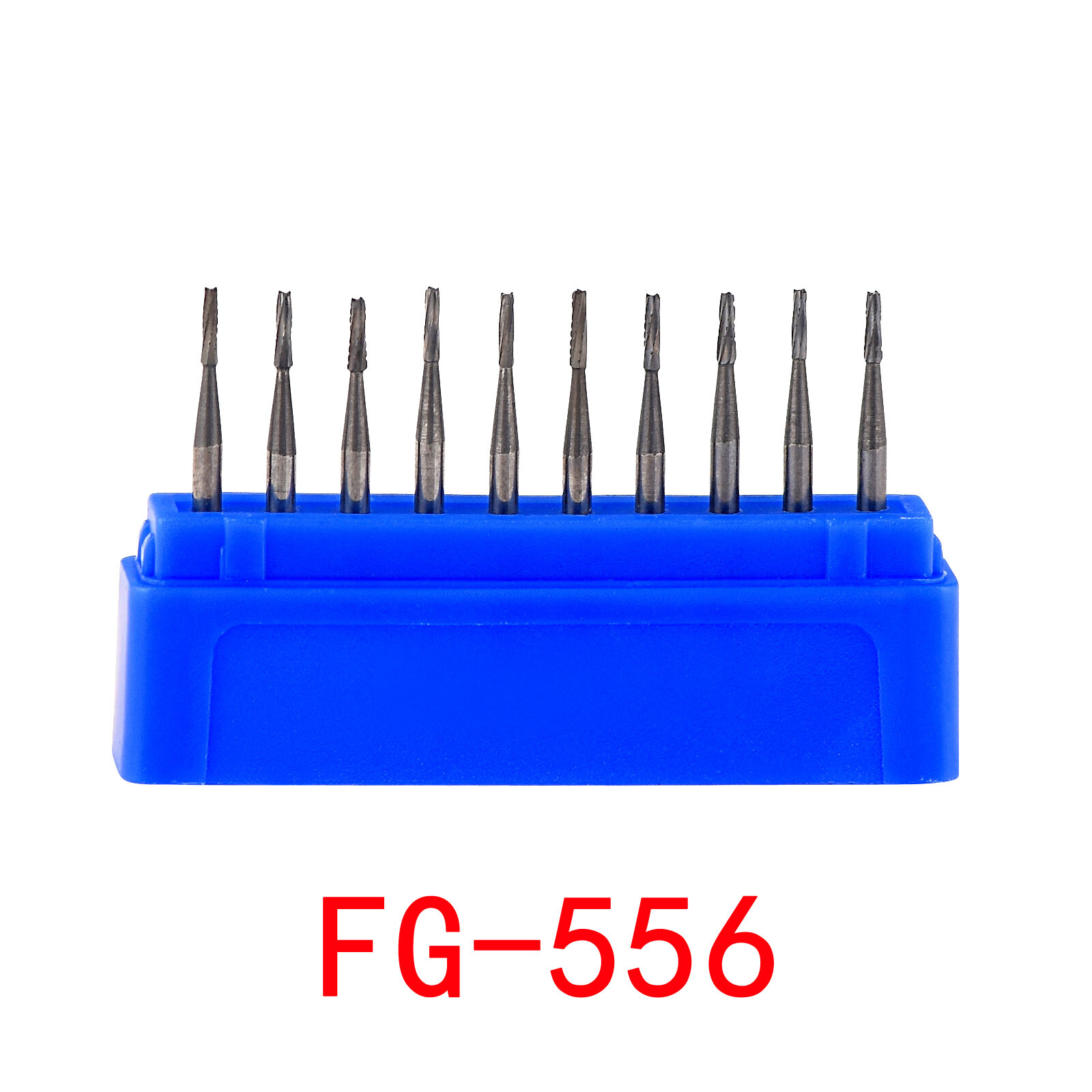 [USA]10*Dental Round Tungsten Carbide Burs FG Bur Drill For High Speed Handpiece