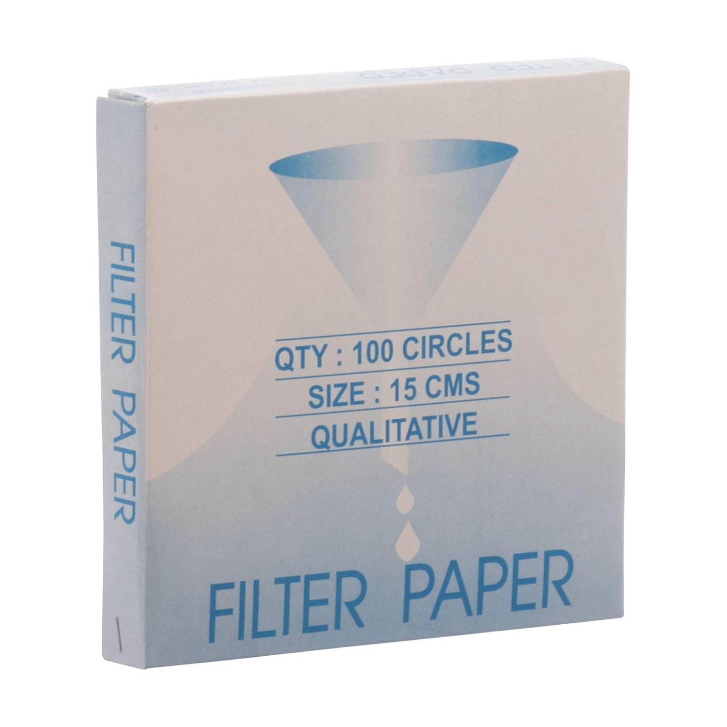 Premium Filter Paper, 15Cm, Pack of 100